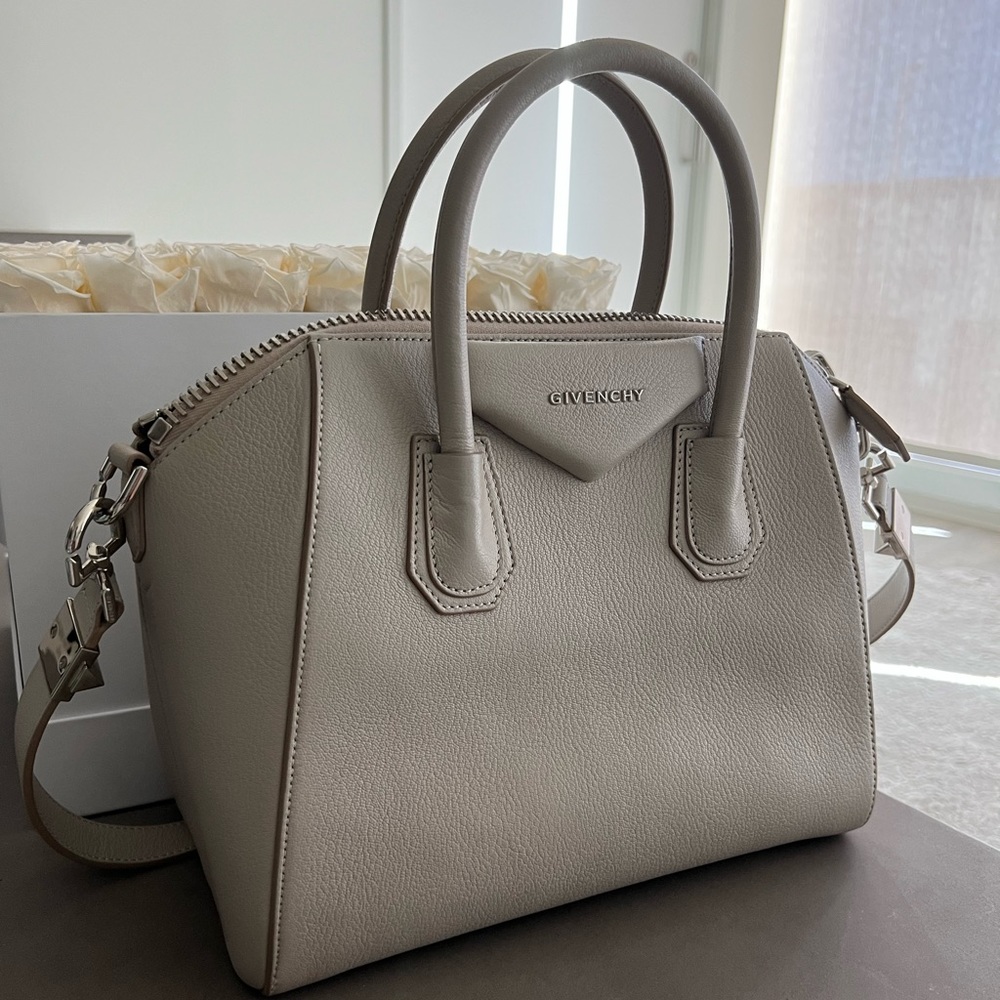 Givenchy Small Antigona Bag in Natural